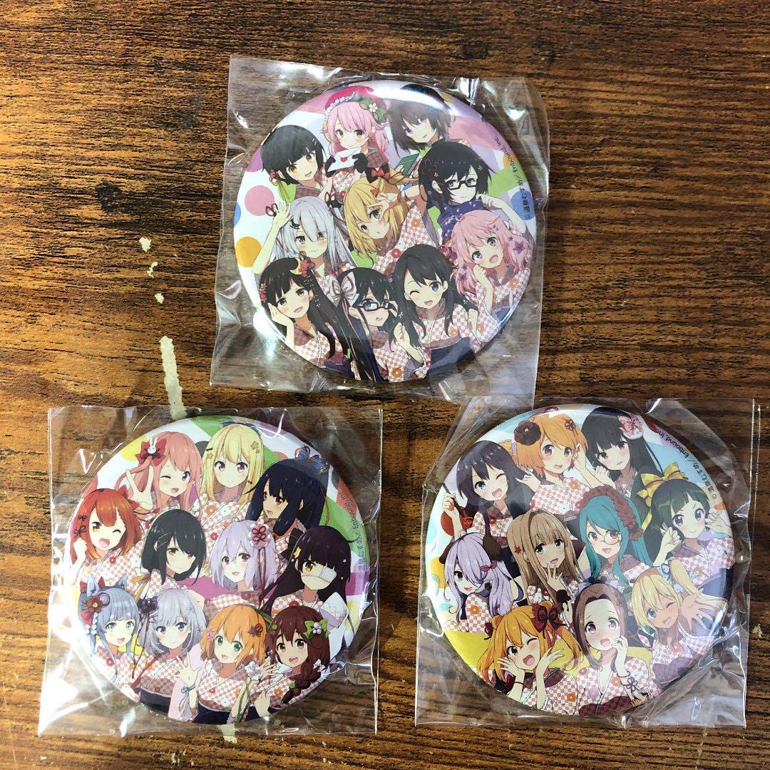 @*a様 温泉むすめ3周年記念缶バッジ　セット 温泉むすめ 3周年記念 ブラインド缶バッジ（9～11月生まれ）が販売開始